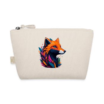 abstract fox - Organic Pouch - nature - Front