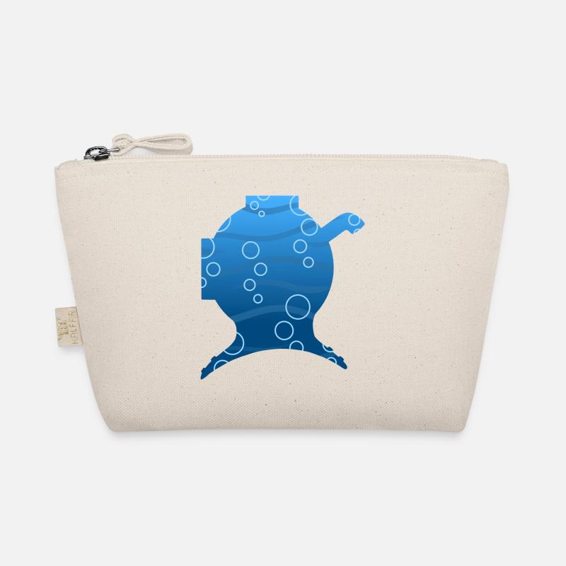 Diving bottom scuba shape Organic Pouch