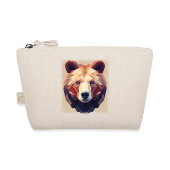 Statement Skateboarding Human Skeleton - Organic Pouch - nature - Front