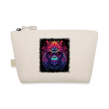 bday 1960s green hippie festival humor birthday - Organic Pouch - nature - Front