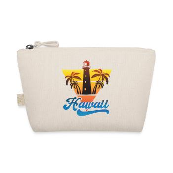 Hawaii Leuchtturm Beach Design - Bio-Täschchen - Natur - Vorne