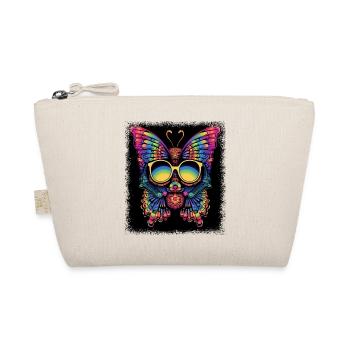 gift gift idea awesome butterfly quote geek - Bio-Täschchen - Natur - Vorne