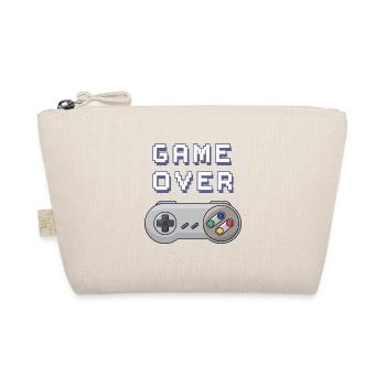 Game Over retro gaming controller - Organic Pouch - nature - Front