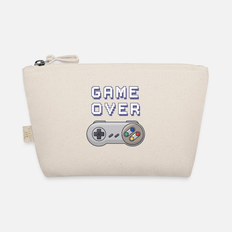 Game Over manette retro gaming Trousse biologique
