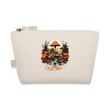 "River Magic: Mushrooms in the Fairytale Forest | Chill out" - Organic Pouch - nature - Front