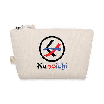 Female Ninja Kunoichi くノ一 - Organic Pouch - nature - Front