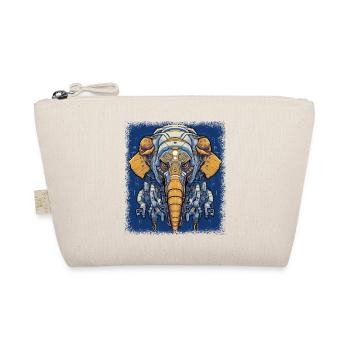 funny sayings animals gift funny geek - Bio-Täschchen - Natur - Vorne