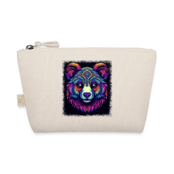 fun ours brun anniversaire growler humour ours polaire - Trousse biologique - nature - Devant