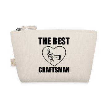 Craftsman Handyman Craft Tool Construction Site - Organic Pouch - nature - Front