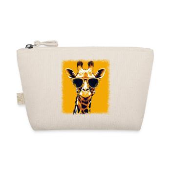 present present idea giraffe funny quote cute - Organic Pouch - nature - Front