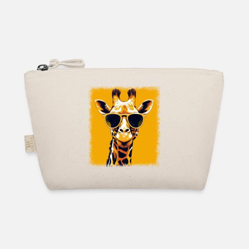 present present idea giraffe funny quote cute Bio-Täschchen