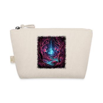 Anti War Peace Movement Pride Geek Peace Symbol - Organic Pouch - nature - Front