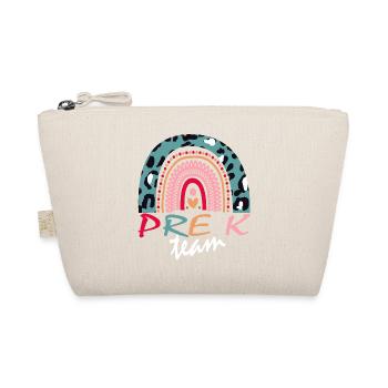 Boho Kindergarten Squad Gift - Organic Pouch - nature - Front