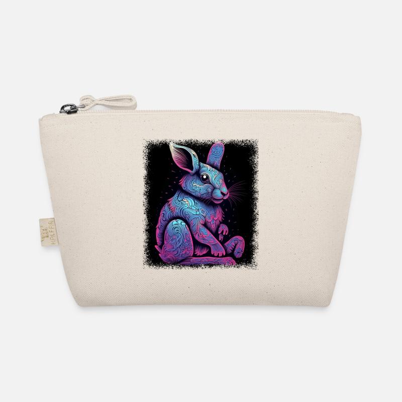 funny sayings rabbit birthday present idea Bio-Täschchen