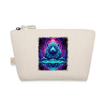Citation amusante Colombe de la paix Hippy 1960s Green - Trousse biologique - nature - Devant