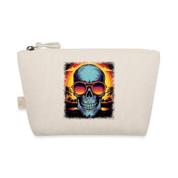 Geek Funny Statement Quote Human Skeleton - Organic Pouch - nature - Front