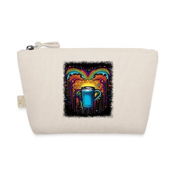 Funny Quote Present Idea Love Cool Gift Green - Organic Pouch - nature - Front
