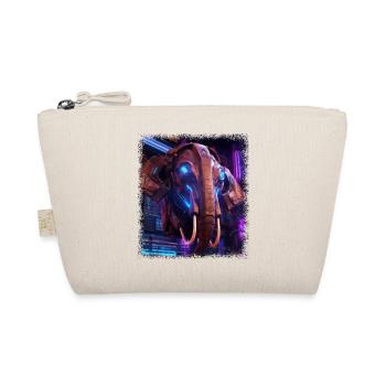 gift idea lotus flower present idea beach - Bio-Täschchen - Natur - Vorne