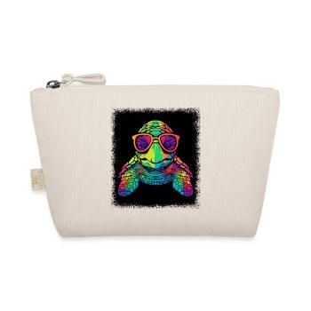 Love Joke Funny Quote Duck Animals Adventure Green - Organic Pouch - nature - Front