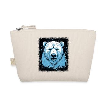 fun gift gift idea brutality bookish humor backer - Organic Pouch - nature - Front