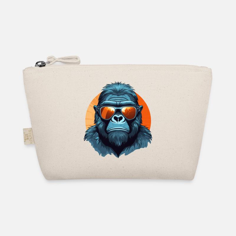 Gorille cool - gorille avec des lunettes de soleil au Trousse biologique
