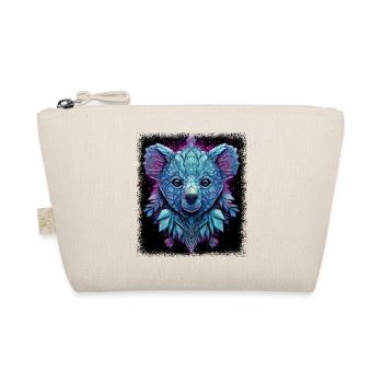 city happy zoo animal geek statement - Bio-Täschchen - Natur - Vorne