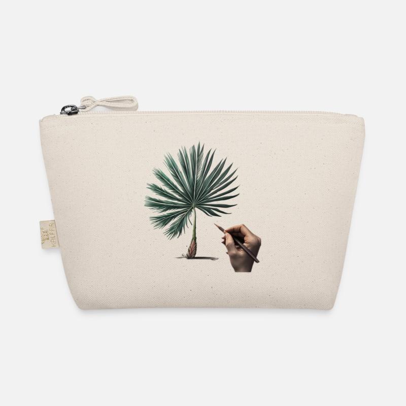 Palm tree Organic Pouch