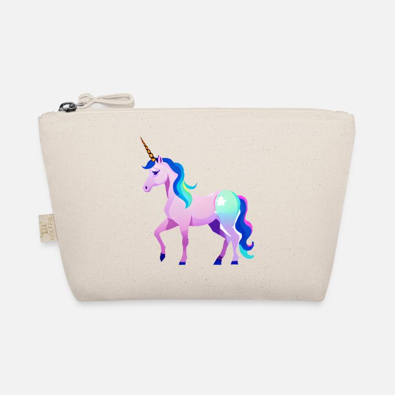 Einhorn Fabeltier Unicorn Mädchen Einhörner Bio-Täschchen