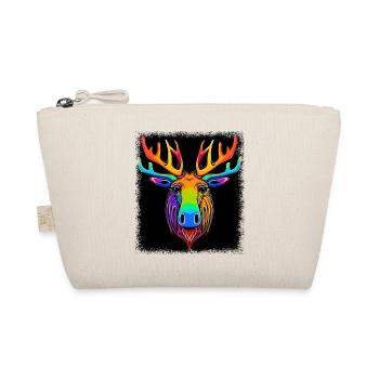 Canadian Moose Jokes Antlers Canada Moose Caution - Organic Pouch - nature - Front