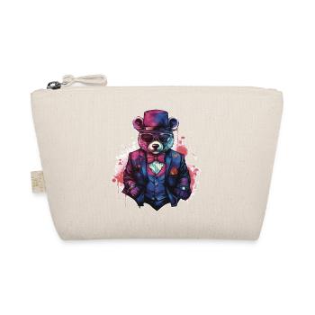 Gentle Teddy - Organic Pouch - nature - Front