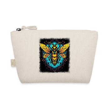 Bee Colony Bday Birthday Present Insect Gift - Organic Pouch - nature - Front
