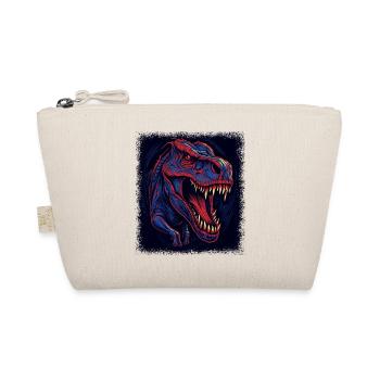 Animal Trex Humor Green Cute Dinosaur Costume T - Organic Pouch - nature - Front