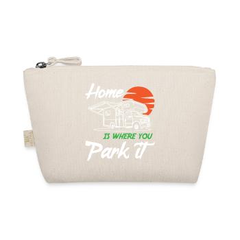Home is Where you Park It Campervan1 - Bio-Täschchen - Natur - Vorne