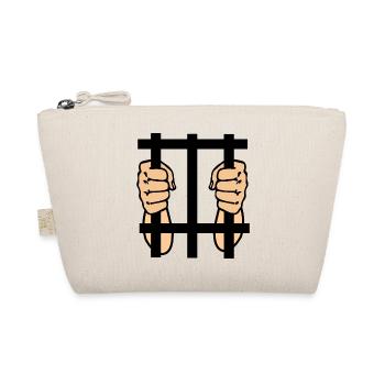 Prisonnier en prison deux poings colorés - Trousse biologique - nature - Devant
