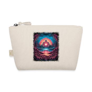 Funny Quote 60s Geek Green Peace Movement Awesome - Organic Pouch - nature - Front