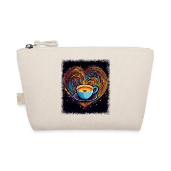 geek womens rights rainbow bear lesbian gift - Organic Pouch - nature - Front