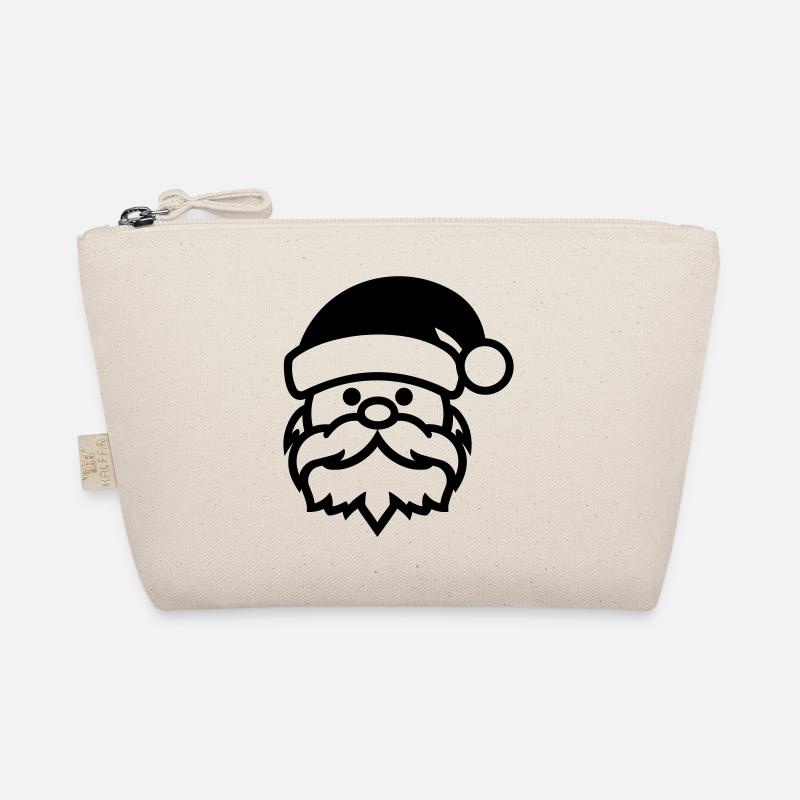 Kleiner Weihnachtsmann Bio-Täschchen