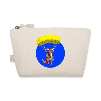 Parachute Kangaroo Loco Animal Squad - Organic Pouch - nature - Front