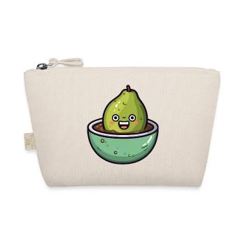 Avocado Kaffeetasse mit Koffein-Alarm - Bio-Täschchen - Natur - Vorne