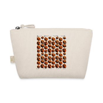 Variety of pumpkins | Funny Halloween Design - Organic Pouch - nature - Front