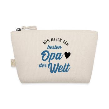 Wir haben den besten Opa der Welt - Bio-Täschchen - Natur - Vorne