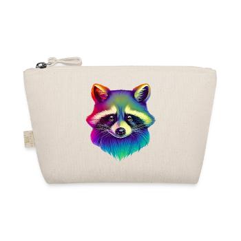 Waschbär - Bio-Täschchen - Natur - Vorne