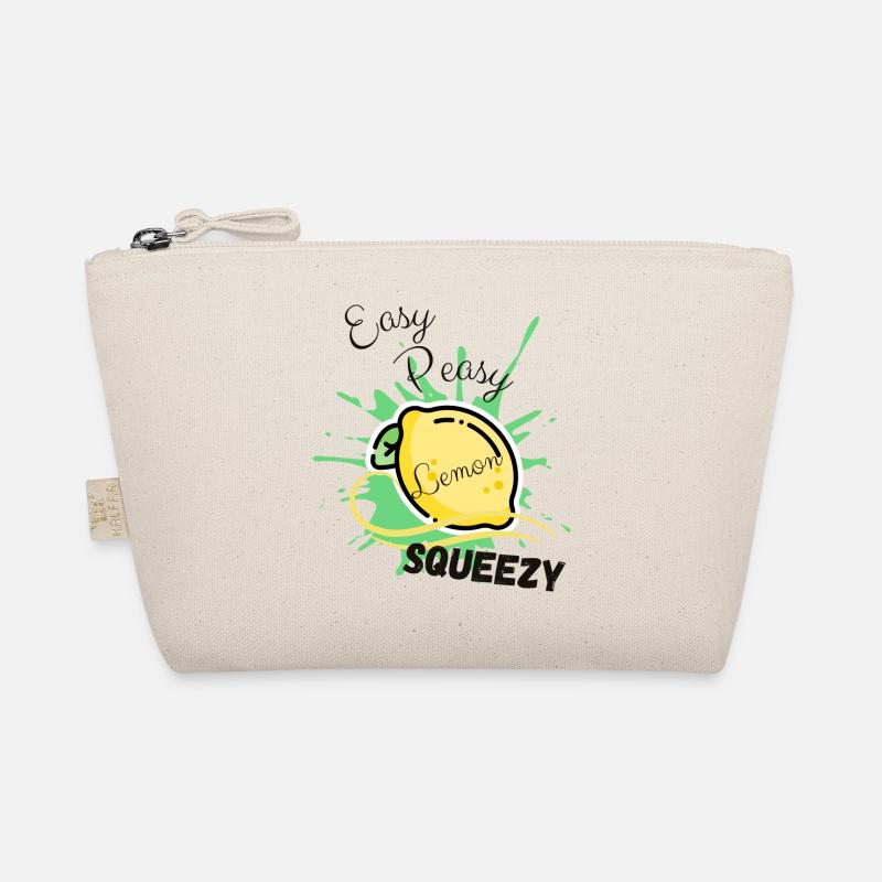 Zitrone Easy Peasy Lemon Squeezy - Bio-Täschchen - Natur