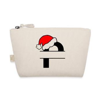 Christmas Alphabet Letter P to Personalise - Organic Pouch - nature - Front