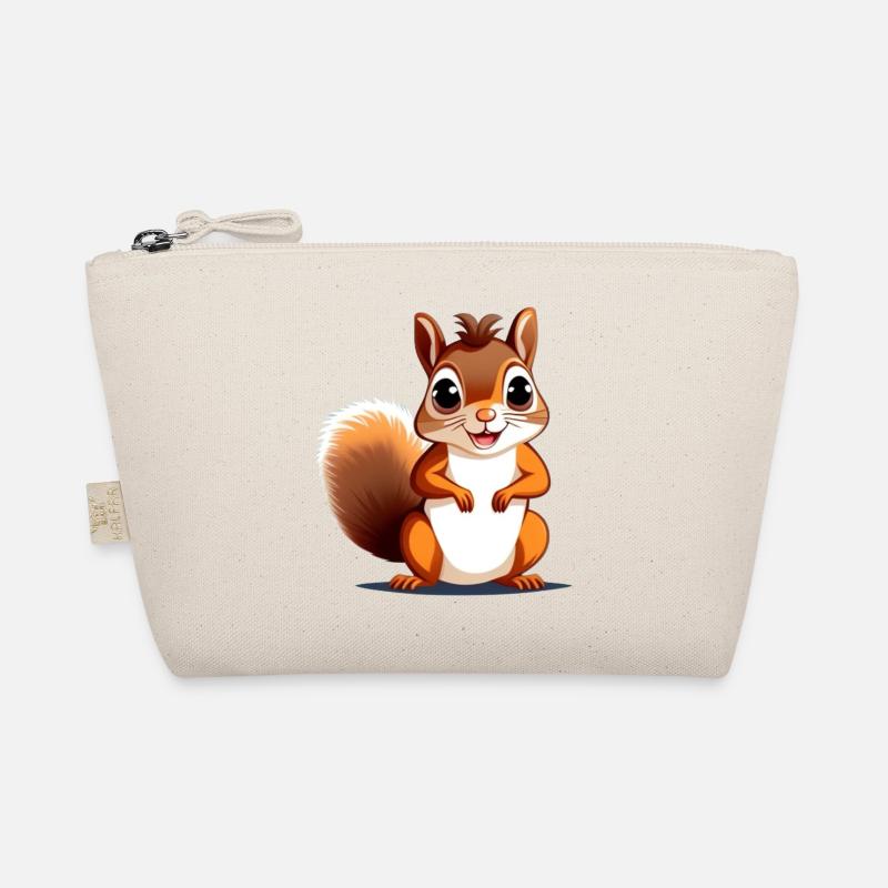 Eichhörnchen - Bio-Täschchen - Natur