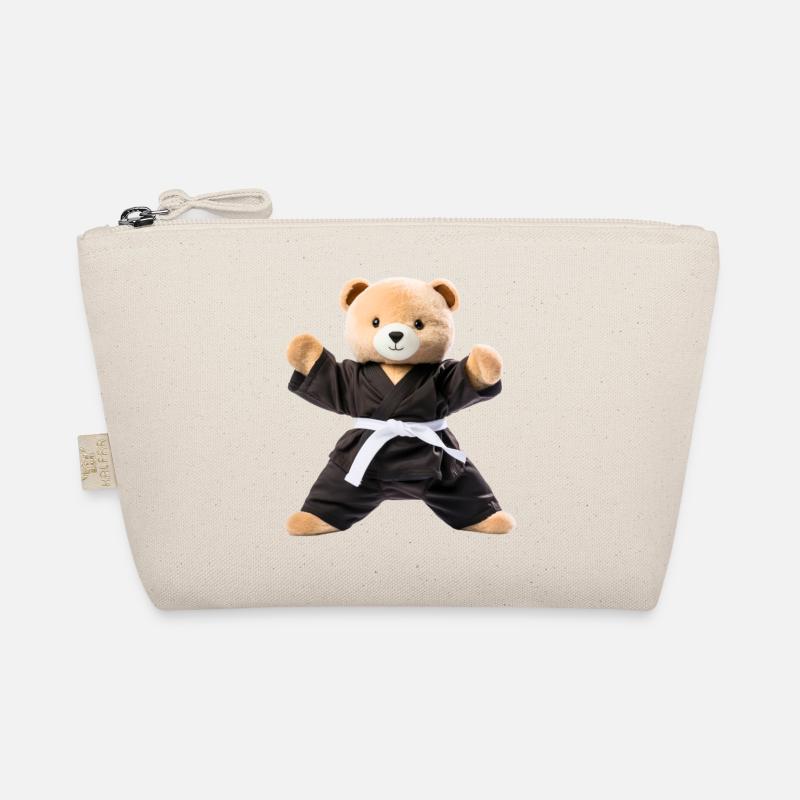 Karate-Bär Bio-Täschchen