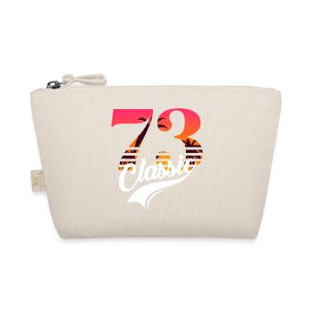 Vintage 1973-73rd Birthday - Organic Pouch - nature - Front