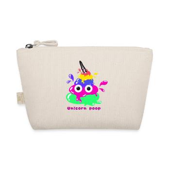 Unicorn Poop,poop,unicorn, colorful - Organic Pouch - nature - Front