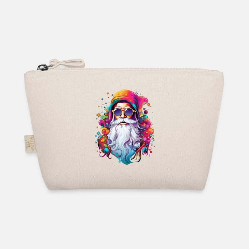 Psychedelic Santa Claus Organic Pouch