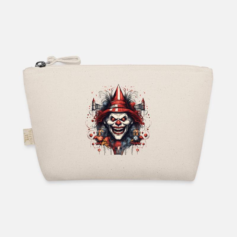 Furchteinflößender Clown Bio-Täschchen